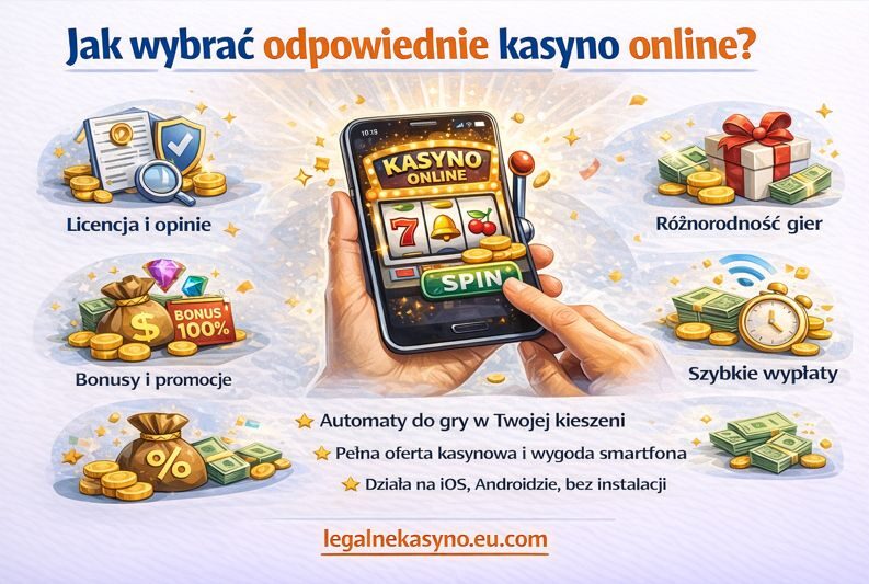Jak wybrać odpowiednie kasyno online?