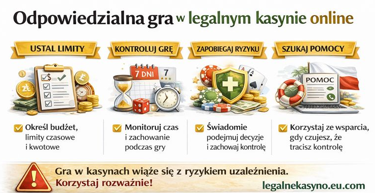 Odpowiedzialna gra w legalnym kasynie online